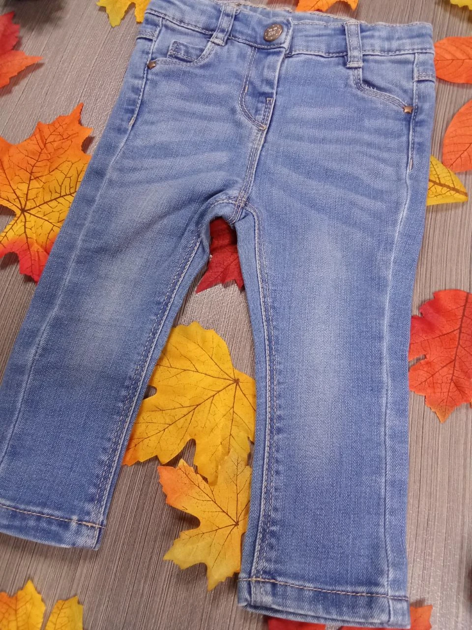 Blue Tape à L'Oeil jeans 6 months – photo 4